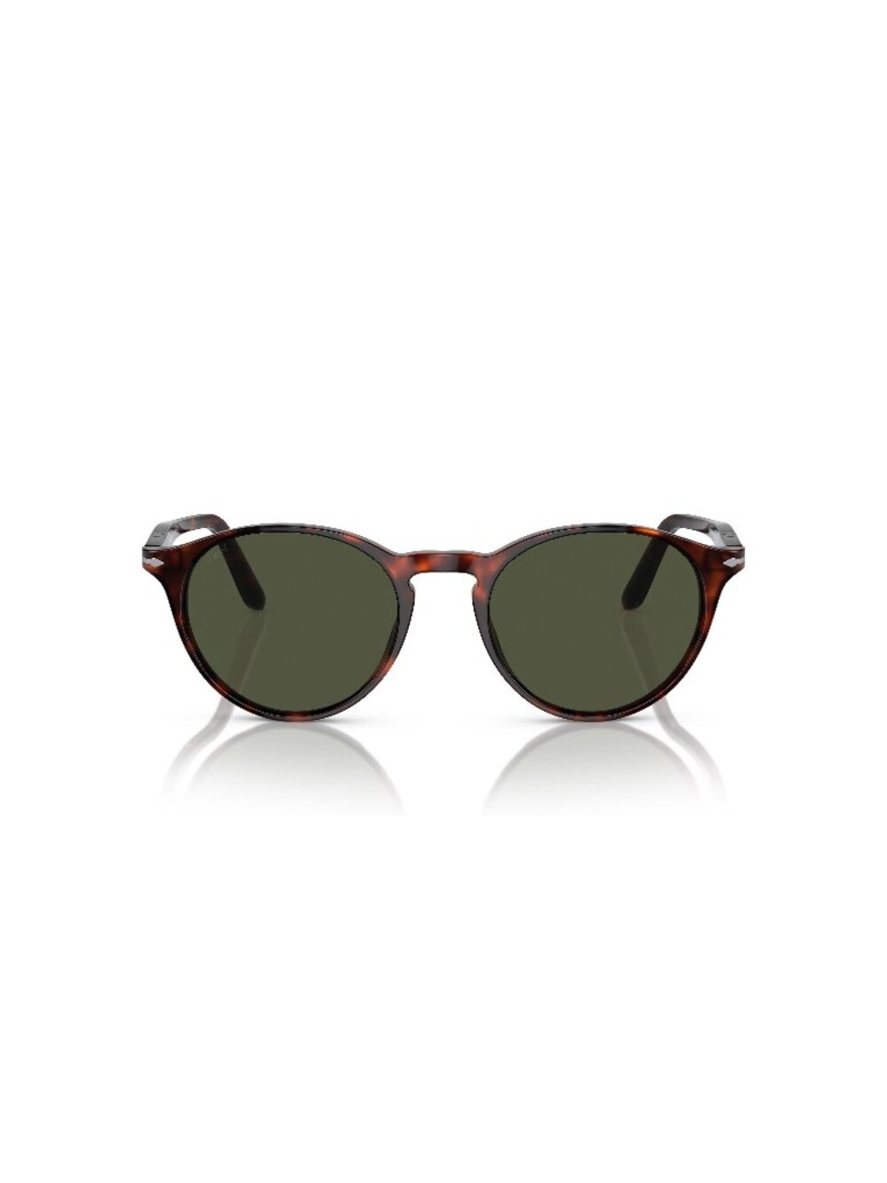 New Persol Men's Sunglasses Havana Green Lens Injected Frame PO3092SM 901531 50